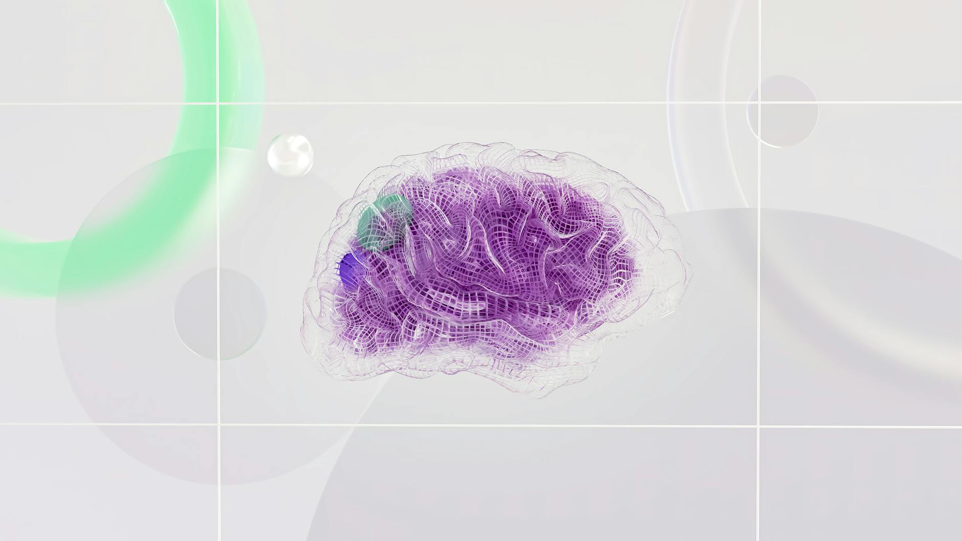What is artificial intelligence shown as a Google DeepMind neural network concept image