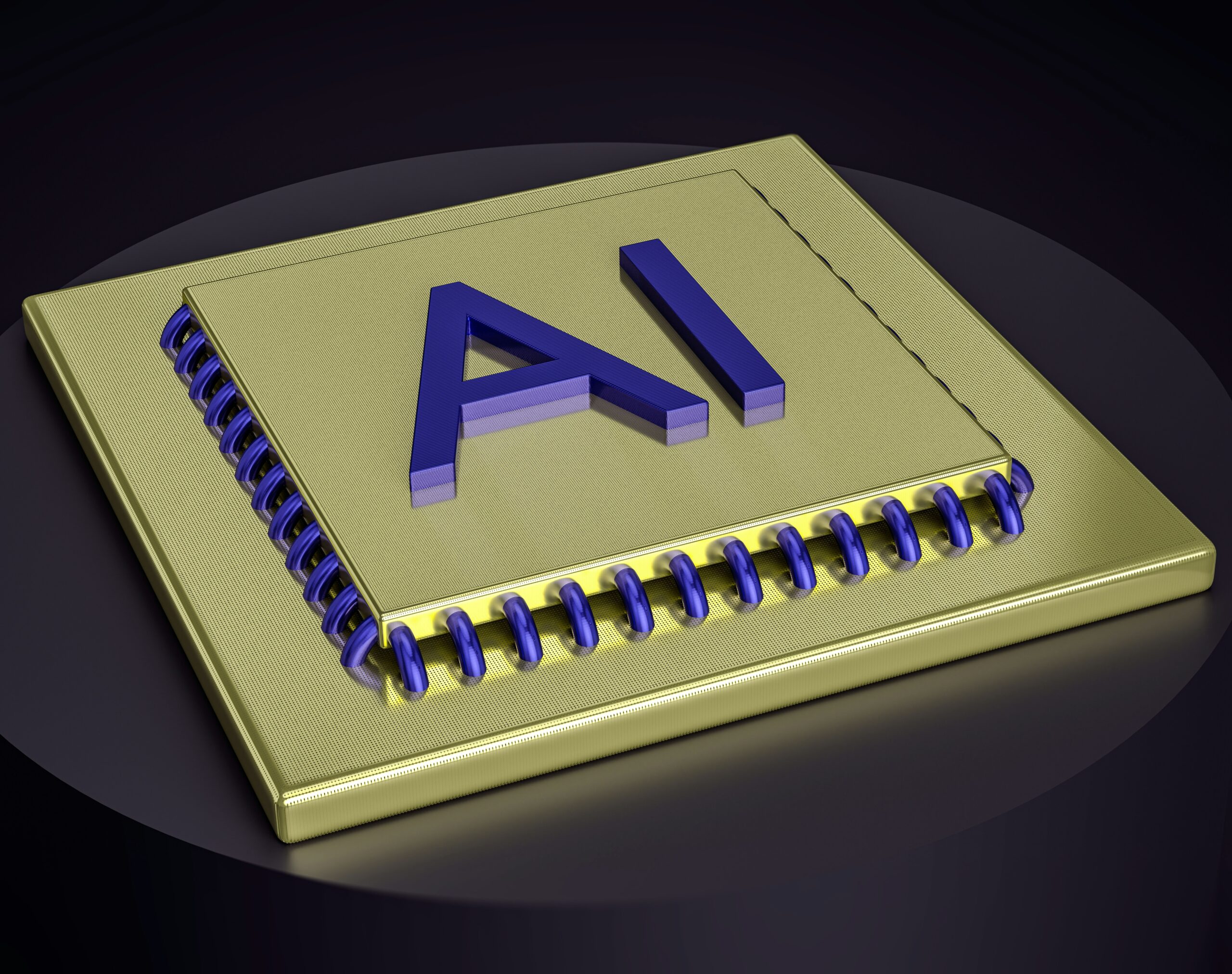 AI chip and semiconductor technology close-up
