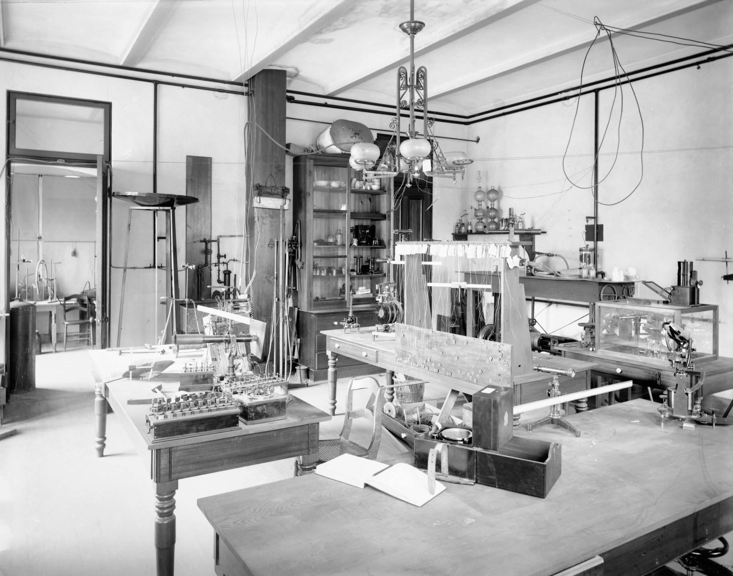 Technology research laboratory interior