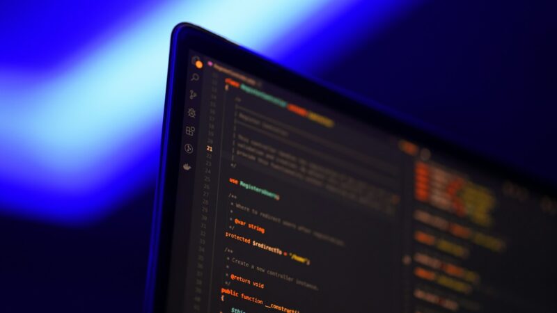 Developer workspace representing AI agent app building and payments infrastructure