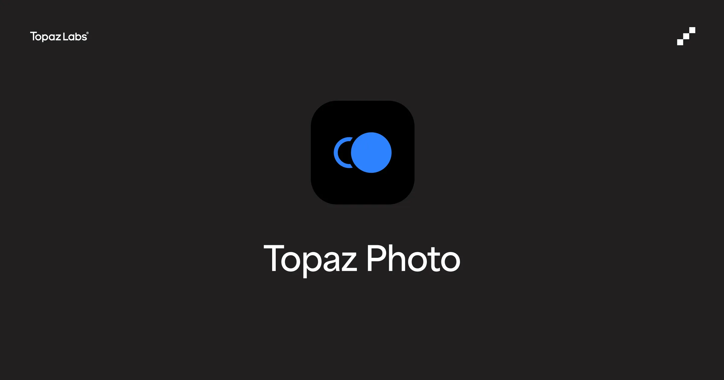 Official Topaz Labs product image showing AI photo enhancement workflow