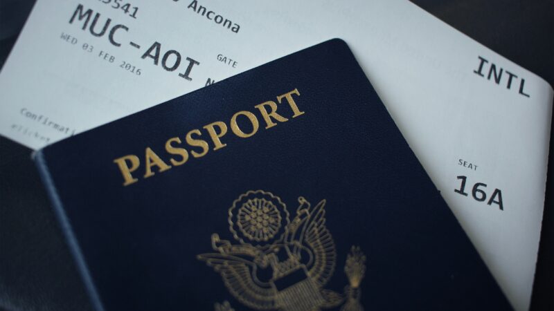 Passport and identity documents illustrating digital ID verification choices