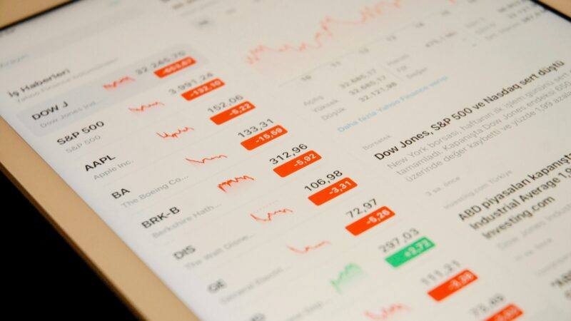 Finance paperwork and calculator for comparing platform fees and dealing fees.
