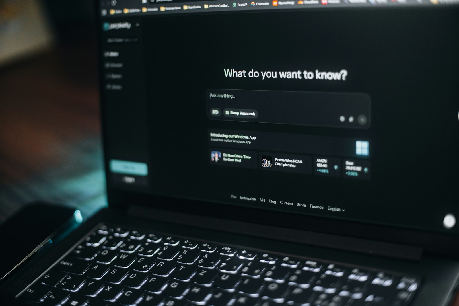 Security settings screen representing safer AI assistant controls